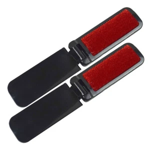 Cepillo de pelusa plegable pequeño bolso de viaje removedor de plumero de tela pelo mascota♈ - Imagen 1 de 7