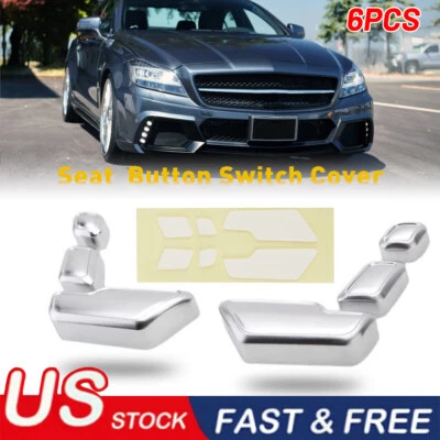 Door seat Adjust Button Switch Cover for 2012-2014 Mercedes-Benz CLS350-CLS550 - Imagem 1 de 4