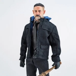 NEW 1/12 Male Black Hoodie Jacket Model Toy for 6" SHF PHICEN Action Figure Body - Picture 1 of 5