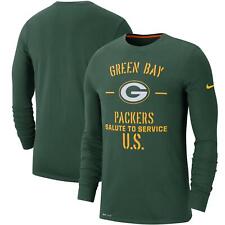 NFL Green Bay Packers Nike Salute to Service 2019 Sideline Legend LS Tee Sz M