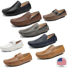 Men's Driving Moccasins Loafers Classic Slip on Casual Shoes Size US