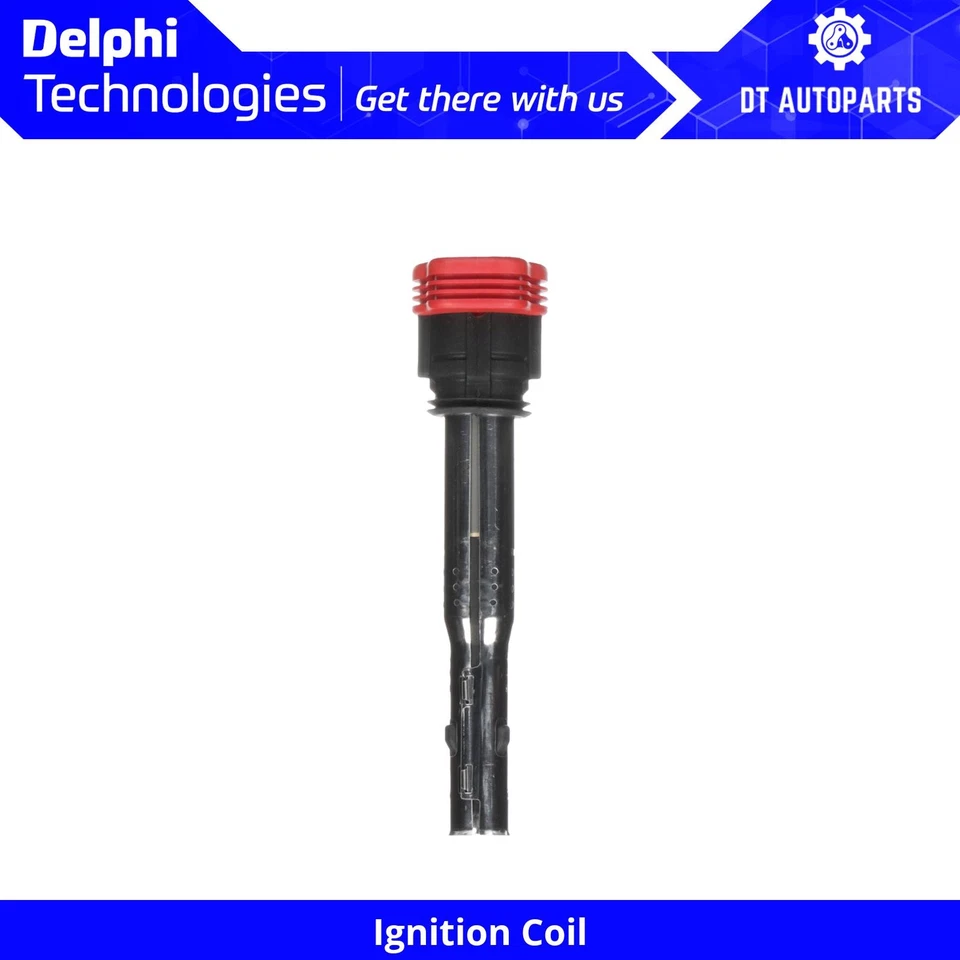 Bobina de encendido Delphi 2006 2007 2008 2009 2010 2011 para Audi A6 Quattro 2005-2018 Foto 1 de 4