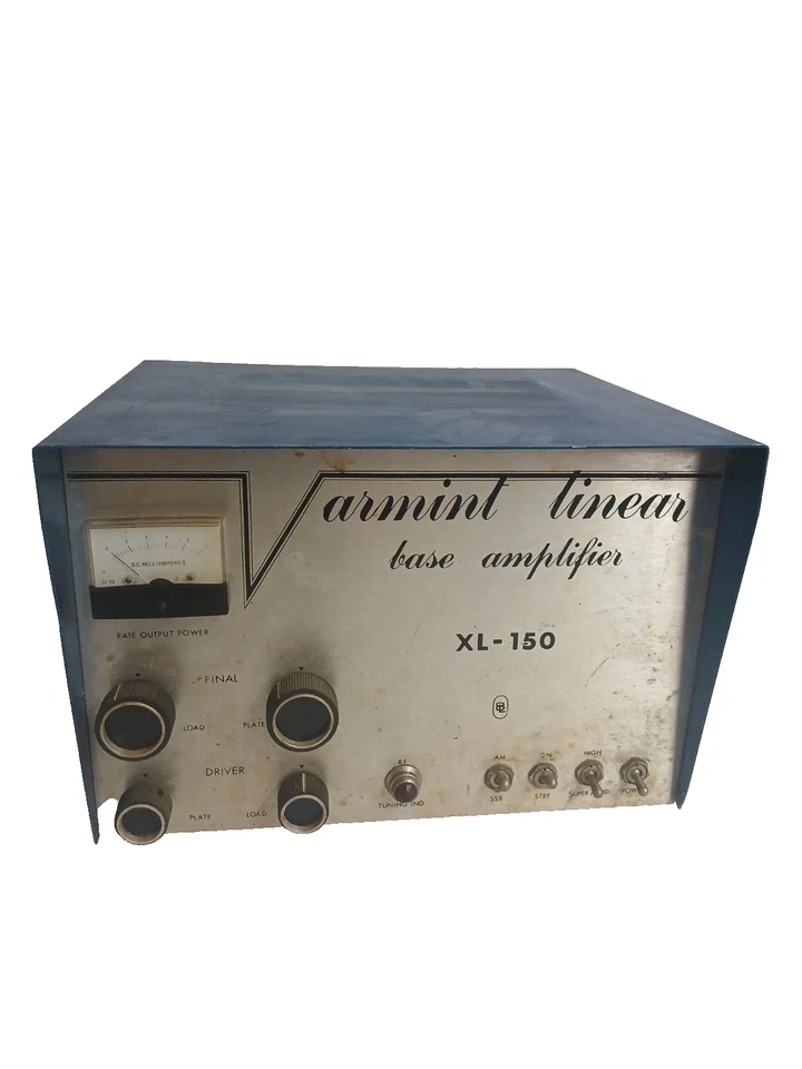  Varmint Linear Base Amplifier XL-100 Schematic Diagram and parts list  - Image 1 of 1