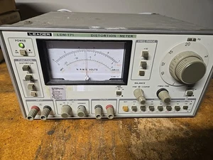 Leader LDM-171 tragbares halbautomatisches Verzerrungsmessgerät Audio Analyzer - FUNKTIONIERT - Bild 1 von 10