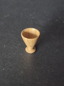 DOLLS HOUSE - OOAK ARTISAN HANDMADE WOODEN VASE GRAHAM SIMPKIN - 1/12TH - RARE - Picture 1 of 3