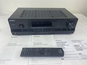 Sony STR-DH100 2-Kanal Stereo/Heimkino Receiver, 90 Watt x 2 vollständig getestet - Bild 1 von 16