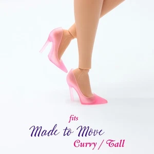 Curvy/Tall MTM Seaglass Classic Pumps High Heels – For Made To Move for Barbie - Picture 1 of 8