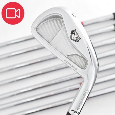 8pcs TaylorMade RAC TP Forged Irons Set 3-4-5-6-7-8-9-P PW 950GH S RH Golf Clubs - Image 1 of 4