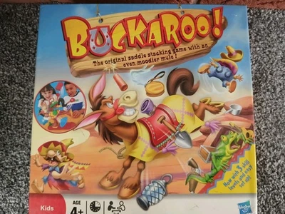 Hasbro BUCKAROO! Game 3 Difficulty Levels Complete Good Condition - Image 1 of 4