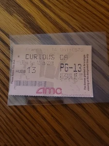 2008 The Curious Case of Benjamin Button Movie Ticket Stub Brad Pitt AMC - Bild 1 von 2