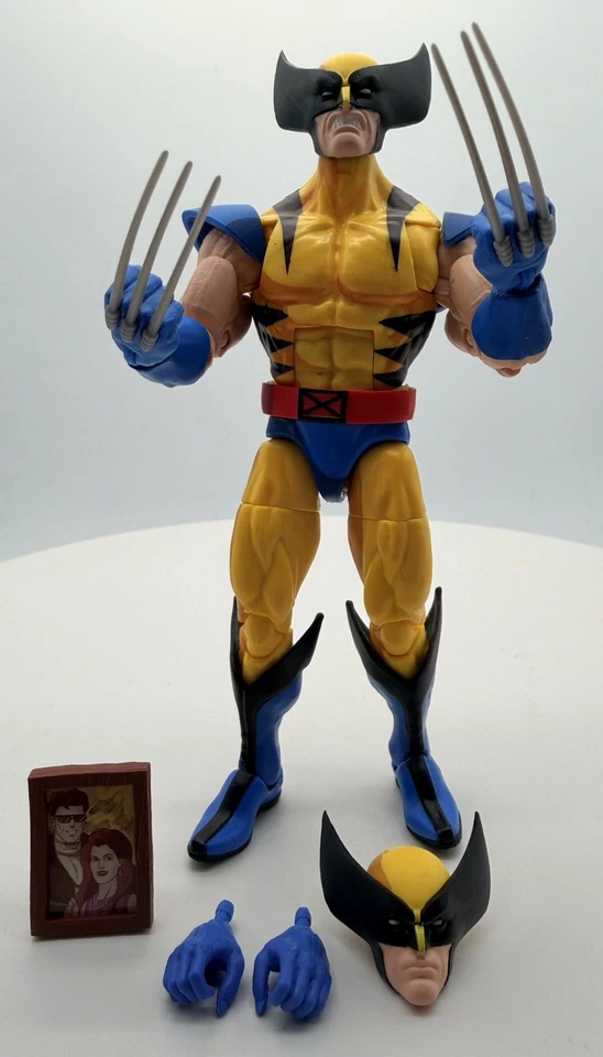 Hasbro Marvel Legends X-Men VHS CEL Sombreado Wolverine Suelto/Completo ¡IMPRESCINDIBLE! Foto 1 de 4
