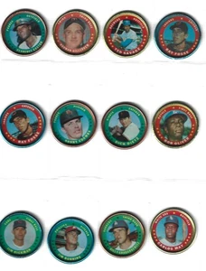 1971 TOPPS COIN LOT-12 DIFF w KILLEBREW UPPER GRADE L@@K - Picture 1 of 1