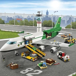 MOC Sets City Series Building Blocks Children's Toys Airport Passenger - Picture 1 of 6