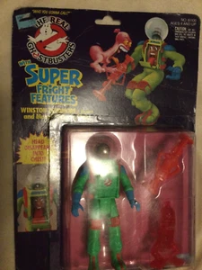 Kenner The Real Ghostbusters Super Fright Features Winston Zeddmore with Toy... - Picture 1 of 5