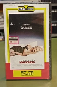 A LETTO CON MADONNA - VHS - 1991 - Film documentario - Vivivideo - Nuovo - Foto 1 di 3