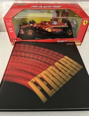Charles Leclerc Ferrari SF-24 #16 Formula 1 2024 1:18 Bburago + Annuario 2024 - Immagine 1 di 3