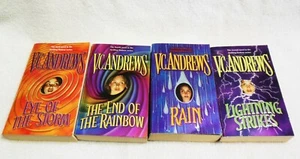 Hudson Family complete series~4 VC Andrews~Author of Flowers in the Attic~Nice! - Foto 1 di 3