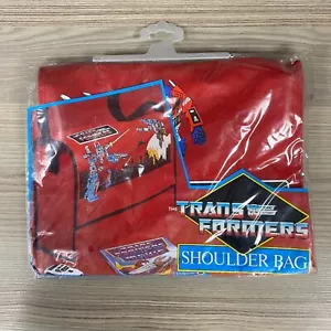 THE TRANSFORMERS SHOULDER BAG FRANKEL AND ROTH 1987 HASBRO HEROIC AUTOBOTS G1 - Picture 1 of 5