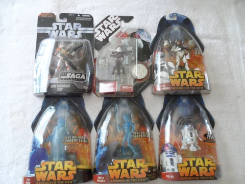 Star Wars Revenge of the Sith Figures Cover