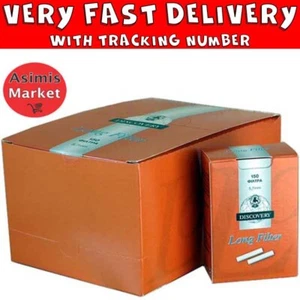 Discovery lang 22 mm extra dünn 5,7 mm Full Box 10 Packungen x 150 Rollfilter - Bild 1 von 3