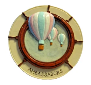 SEBASTIAN MINIATURE SML-724 Eastern Star Ambassadors Plaque 8407 - Picture 1 of 3