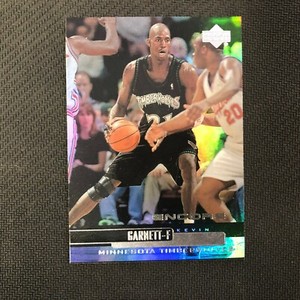 1999-00 Upper Deck Encore Timberwolves Basketball Card #46 Kevin Garnett