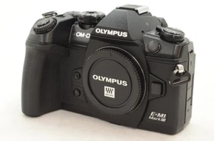 OLYMPUS OM-D E-M1 Mark III Black Body w/Body cap,Battery pack,Charger,Power cord - Picture 1 of 10