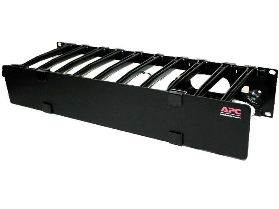 APC Horizontal Cable Manager with Cover - Rack Mount 2U AR8606 - Image 1 of 1