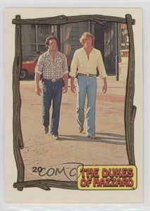 1983 Donruss Dukes of Hazzard Luke Duke Bo John Schneider Tom Wopat #20 0s4