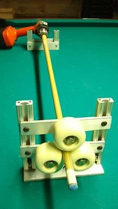DRILL LATHE ATTACHMENT WITH ARBOR SET AND HOW TO MANUAL for repairing pool cues - Picture 1 of 1