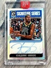 2018-19 Donruss Optic Signature Series Kevin Durant Signed ON CARD AUTO 🔥🔥🔥