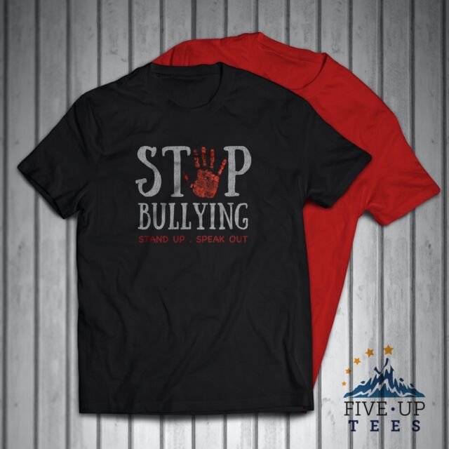 Inspirational Bullying is a Crime Anti Bullying T-Shirt | Zazzle