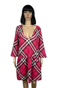 Burberry Brit Checkered Cotton Dress size M - Picture 1 of 13