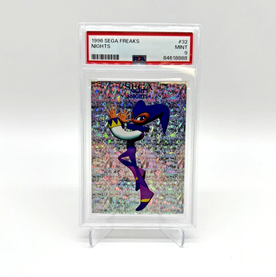 Tarjeta Holo Sega Freaks Nights Into Dreams #32 1996 PSA 9 Foto 1 de 1
