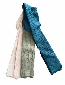 Calze Teehee Coscia Lunga Sopra il Ginocchio Cachi Rosa Verde Verde - Foto 1 di 3