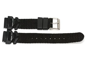 FREESTYLE 18MM BLACK NYLON RUBBER WATERPROOF WATCH BAND STRAP - Picture 1 of 2