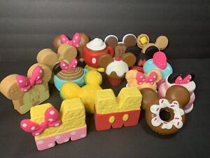 16 Disney Kawaii Squeezies Mickey & Minnie Squishies - Food Toys - Collectibles