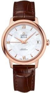 Omega De Ville Prestige 42453332005001 White Pearl Dial Automatic Ladies Watch - Picture 1 of 3