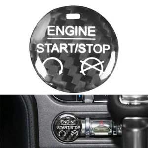 Engine Start Stop Button Cover Trim For Ford Mustang 2015-2022 - Picture 1 of 9