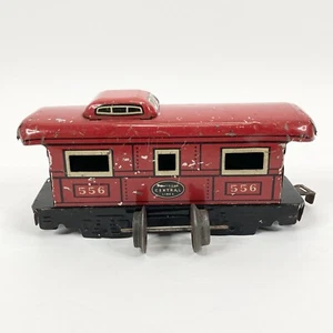 Vintage Marx Marline Train Car New York Central Lines Caboose 556 One Wheel Set - Picture 1 of 9