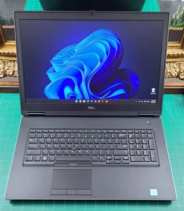 Dell Precision 7730 Xeon E-2176M 1TB NVMe 64GB RAM Radeon Pro WX 7100 (8GB) 97Wh - Picture 1 of 7