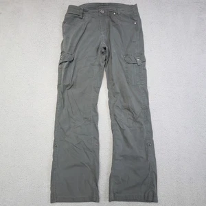 Pantalones Kuhl para mujer 10 grises carga senderismo exterior mezcla de nailon bolsillos elásticos - Imagen 1 de 16