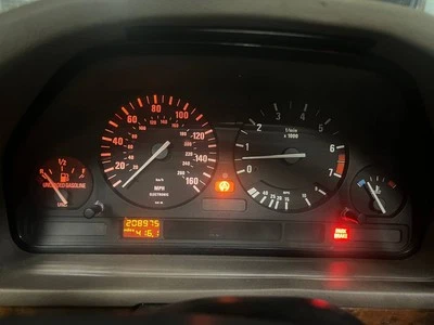94-95 BMW E34 540i A/T velocímetro calibre clúster 8361552 OEM Foto 1 de 4