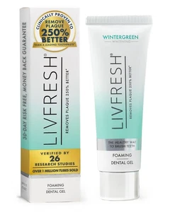 Toothpaste Gel, Clinically Proven to Remove Plaque 250% Better, Improves Gum ... - Picture 1 of 8