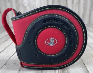 VTG BODY GLOVE CD/DVD/ GAMES STORAGE CASE 32 Disk Capacity Red/Black - Picture 1 of 11