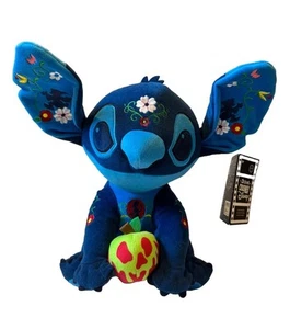 2021 Stitch Crashes Disney Snow White Plush #8/12 Evil Queen Apple LR NWT Parks - Picture 1 of 3