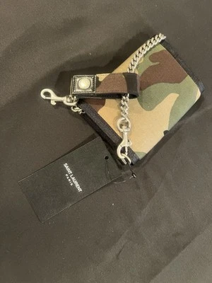 Saint Laurent Men’s Chained Wallet. $490 - Image 1 of 4