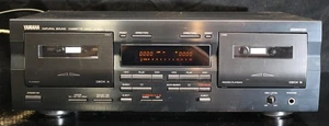 Yamaha Natural Sound Dual Cassette Deck K-903 w/ Dolby B•C NR, Read Discrption - Picture 1 of 6