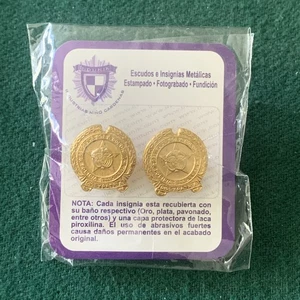 Gemelos, botones, militares de la Policía Nacional de la República de Columbia - Imagen 1 de 8