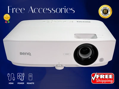 Reliable BenQ DLP Projector for Business, Education & Home Cinema 3600 Lumens 4K - Image 1 of 4